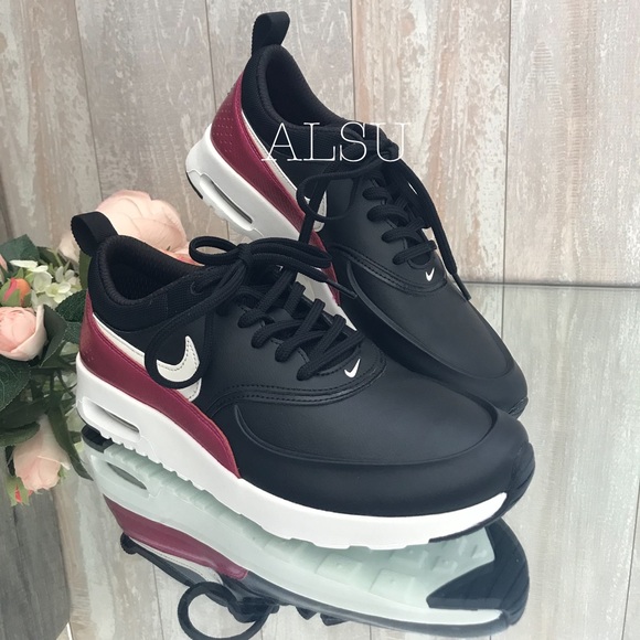 Nike Shoes - Nike Air Max Thea Premium Black Cherry🍒AUTHENTIC